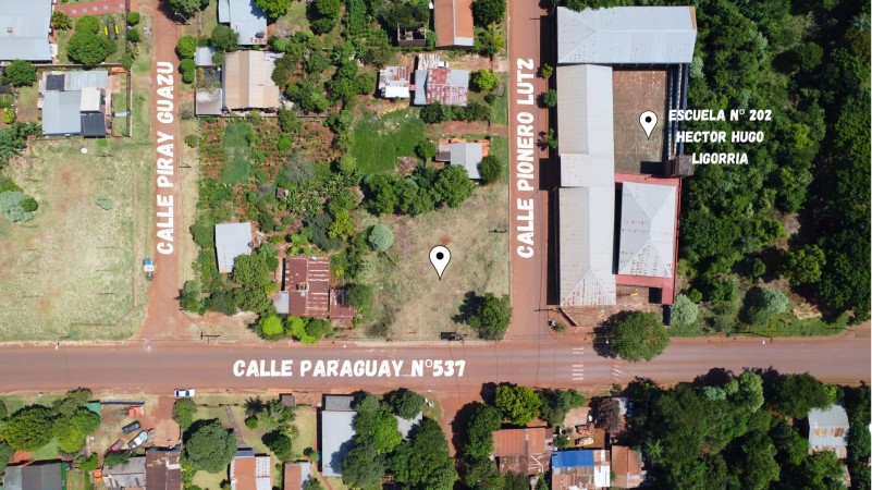 Terreno sobre Calle Paraguay